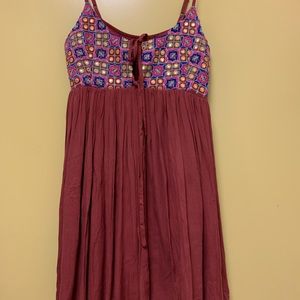 Colorful Burgundy Mini